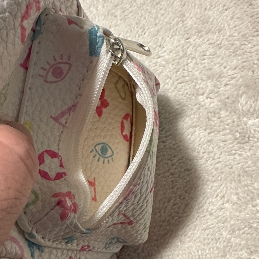 Colorful Patterned Mini Backpack Keychain - image 5